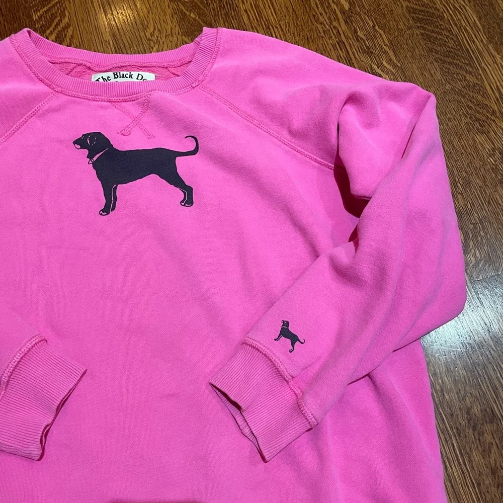 The Black Dog Ladies Classic Crewneck Sweatshirt - Picture 5 of 6
